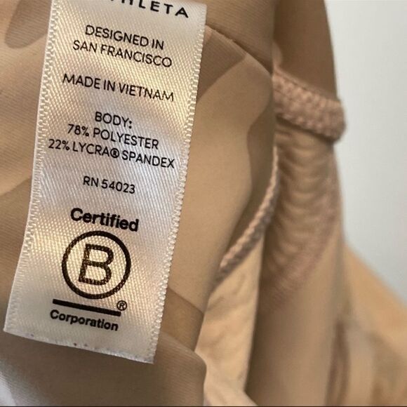 Athleta Camo Contender 7/8 Tight Leggings Pockets M - Picture 5 of 9